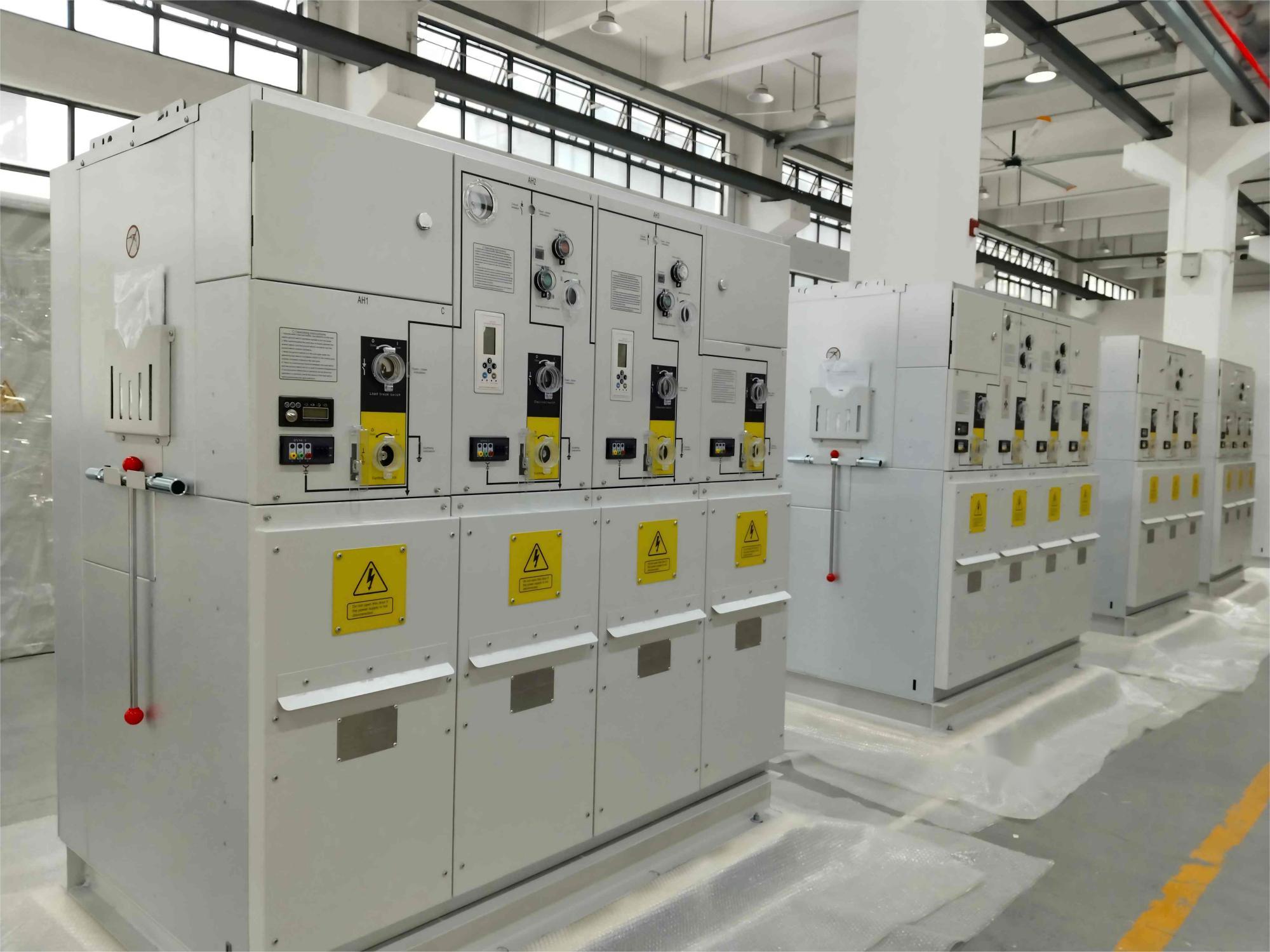 APPAREIL REMPLI DE GAZ 12KV POUR LE PROJET TÜRKIYE