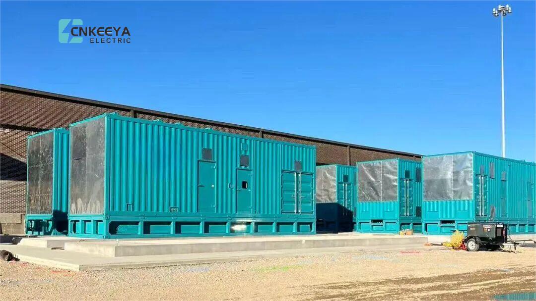 L'armoire de recharge 13,8 kV développée par CNKEEYA s'est installée avec succès dans le centre de données américain