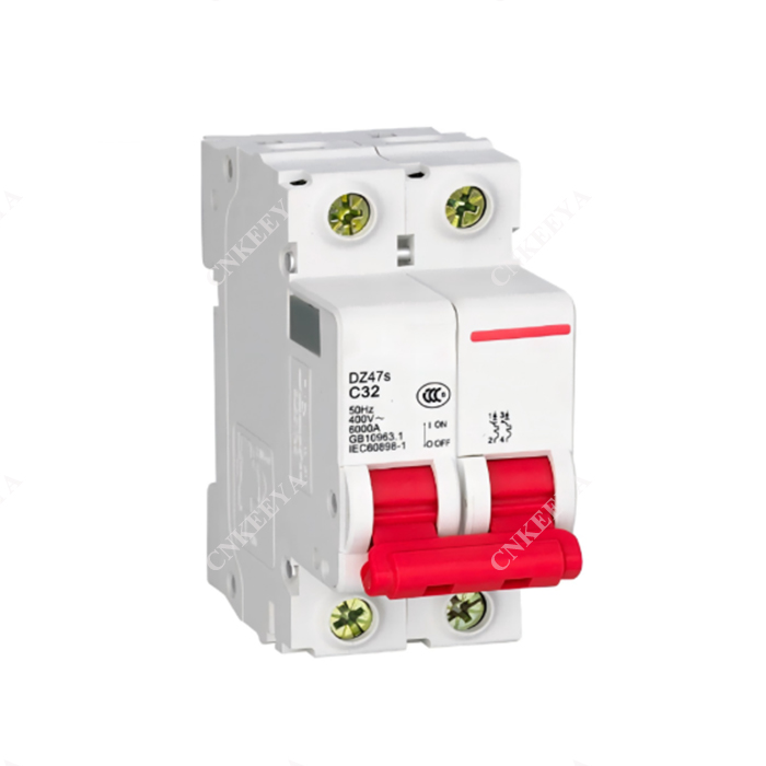 Disjoncteur miniature DZ47-3P 10A AC DZ47-3P 3A AC DZ47-2P 6A DC