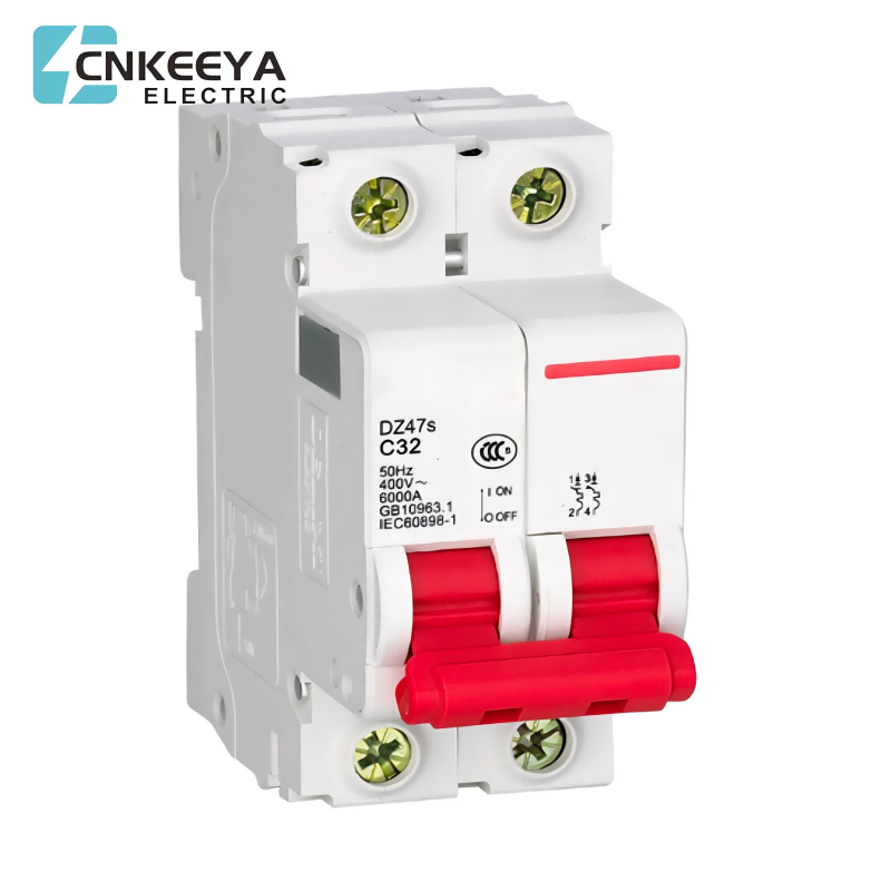 Disjoncteur miniature DZ47-3P 10A AC DZ47-3P 3A AC DZ47-2P 6A DC
